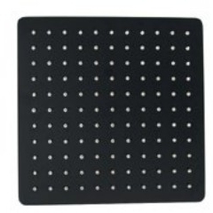 Верхний душ Grocenberg 250x250 Черный матовый